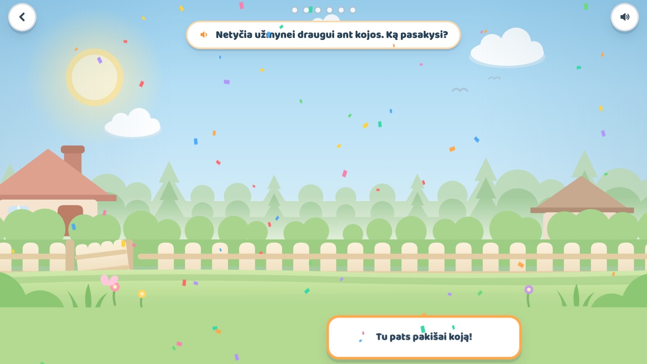Žaidimas „Ką pasakysi?“ – istorijoje parenkamas gražus žodis