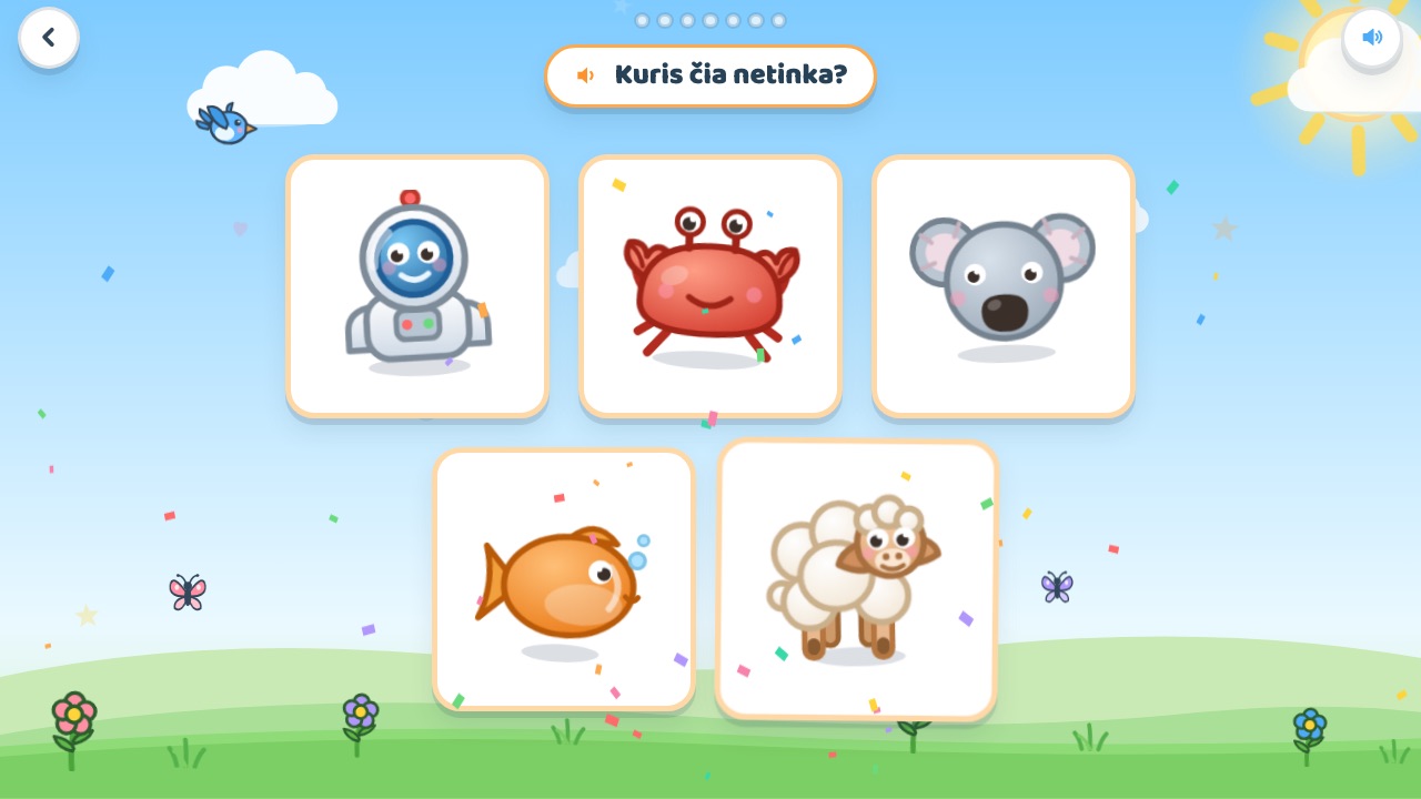 Žaidimas „Kas netinka?